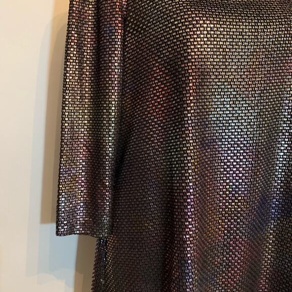 Free People Diamonds are Forever metallic shimmer party dress size Small NWT - Picture 4 of 13